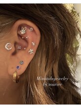 スリール(sourire)/耳ツボジュエリー