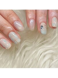 Christmas Disney nail♪