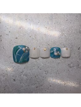 ヒーミー(Hymy)/オーシャンブルー×フット