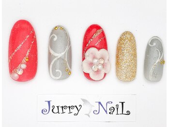 ジュリーネイル 所沢店/３Dフラワーネイル