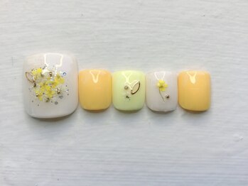 ルリアンネイル(le lien nail)/Foot定額アートコースA