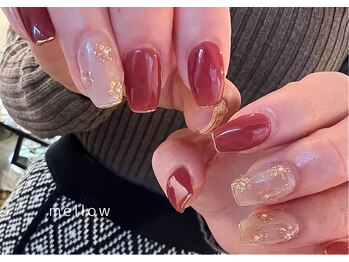 メロウ(mellow)/お花ネイル