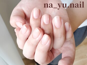 ナユネイル(na_yu.nail)/自爪風クリアネイル 9/9