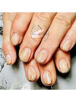 サング ネイル ビューティー アトリエ(suNg nail beauty atelier)/ニュアンスとラインがお洒落◎