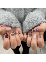 アイスタジオ アンド ダブルネイル 京都駅前店(EYE STUDIO&W NAIL)/デザインネイル10本アート京都