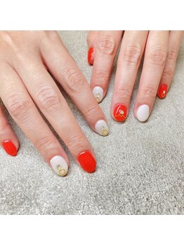 ネイルサロン エーナイン ザ ビッグ豊平店/持ち込みデザイン