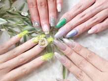 ネイルサロン ネイルクク 桑名駅前店(Nail KUKU)の雰囲気（自爪を傷めない施術で、綺麗にのばせます☆）