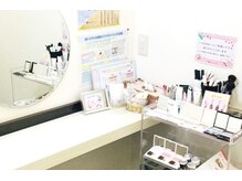 ジェイエステティック アピタ宇都宮店/お帰り前は充実のメイクブースへ