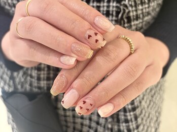 サンジュウヨン(34)/バレンタインネイル　パラジェル