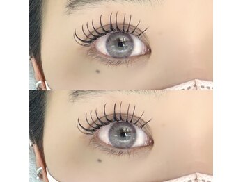 サロン ビレッジ キンシチョウ(SALON VILLAGE Kinshicho)の写真/大人気バインドロック技術で、印象的な束間まつ毛を演出！輝く目元へ導きます◎