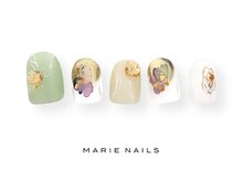 マリーネイルズ 近鉄あべのハルカス店(MARIE NAILS)/新規様8000円 和装 0324a