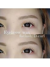 ラムール 姫路(L'AMOUR+)/美眉WAX＋フラットラッシュ☆