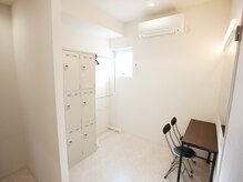 清潔感ある更衣室！