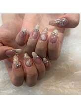 グラマラス アンジェアイ 荻窪店(glamourous ange eye)/リボンネイル