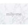 ミウィミィ(mily+me)のお店ロゴ