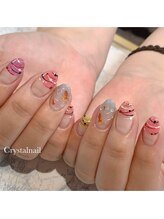 クリスタルネイル ボンベルタ橘店(CRYSTAL NAIL)/カラフルヨーヨーネイル