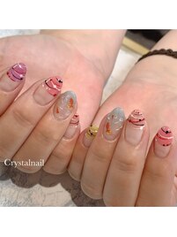 カラフルヨーヨーネイル