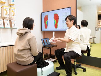 距骨サロン壱番館 町田モディ店/測定データを基に状態を見える化