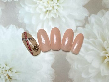 ビューティフルムーン ネイル 本厚木(Beautiful Moon Nail)/持ち込みアート2~4本