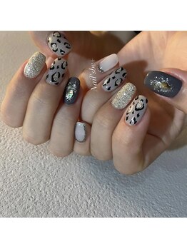 ネイルズビー 国府店(Nail's be)/レオパードネイル