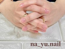 ナユネイル(na_yu.nail)/自爪風クリアネイル 206