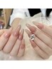★平日限定→16時まで★長さだしワンカラー/マグネット＋パーツ1個★8980円