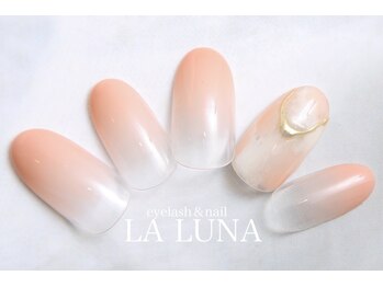 ラルナ ネイルアンドアイラッシュサロン(LA LUNA nail & eyelash salon)/25年10月11月◇定額ナチュラル◇