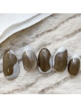 アンドヴァ 名古屋栄二丁目店(Andova)/デザインネイル　ニュアンス