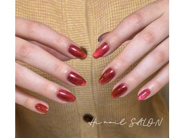 きらきらマグネットネイル