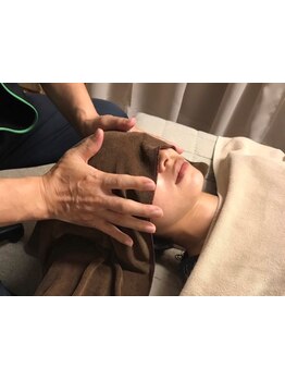 ヘッドスパで癒されたい