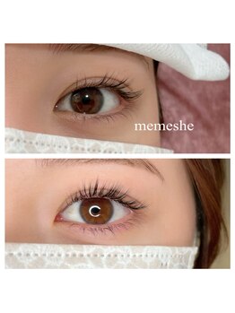 メメシー 相模原(memeshe)/パーマからのエクステ