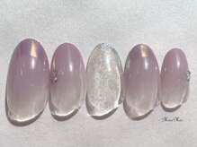 パラジェル認定サロン メールメール 池袋店(MereMer)/オーロラフレンチネイル