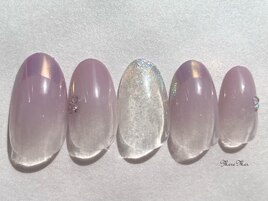 オーロラフレンチネイル