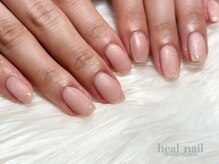 ヒールネイル(heal nail)/magnet×matt×クリアfrench～