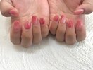 桃ネイル