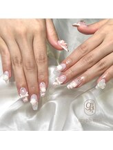 グラフネイル(graphnail)/ガーリーフレンチ