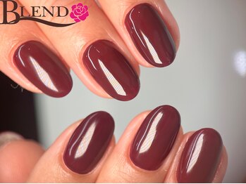 ブレンド 広尾店(BLEND)/秋色ボルドー