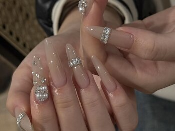 センスネイル 池袋店(Sense Nail)/ワンカラー上品ミラー初夏