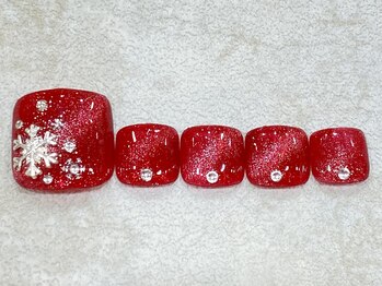 レイネイル 岐阜茜部店(RAY NAIL)/スノーギャラクシー