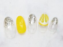 ネイルプラータ(Nail Plata)/ぷくぷくレモン【7780】