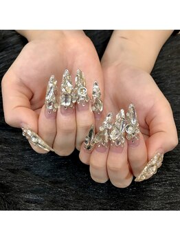 エスフィーネイルサロン ブリーユ(Esfy nailsalon Brille)/ギラギラネイル