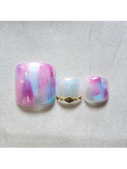 ナナズネイル 西小倉店(NANA's Nail)/3月定額デザイン　FOOT