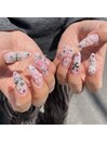 タイダイ柄　クロムパーツ