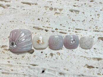 プロモート 岡山城下店(Promote)/人魚の鱗ネイル