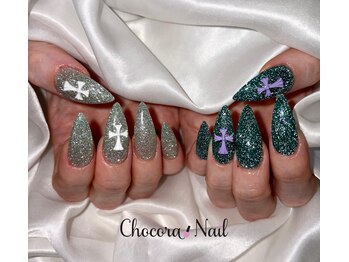 チョコラネイル(Chocora nail)の写真/特別な日を盛り上げる指先へ☆推し活・大切なイベントに自信を！！妥協なしの高見えスカルプチップ★
