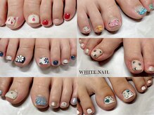 ホワイトネイル(WHITE NAIL)の雰囲気（フットネイルもご対応★）