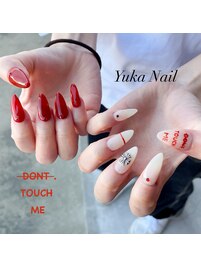 DON'T TOUCH ME！海外Girlネイル