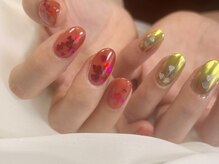 プティメゾンベフ(Petit maison befu)/キラキラハートネイル