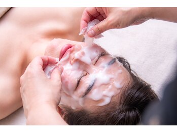 小顔フェイスラボ 西尾店(小顔 Face Labo.)/【オプション】炭酸ガスパック