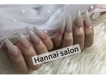 ハナアイ サロン 新宿店(hanaai salon)/チップ長さ出しワンカラ